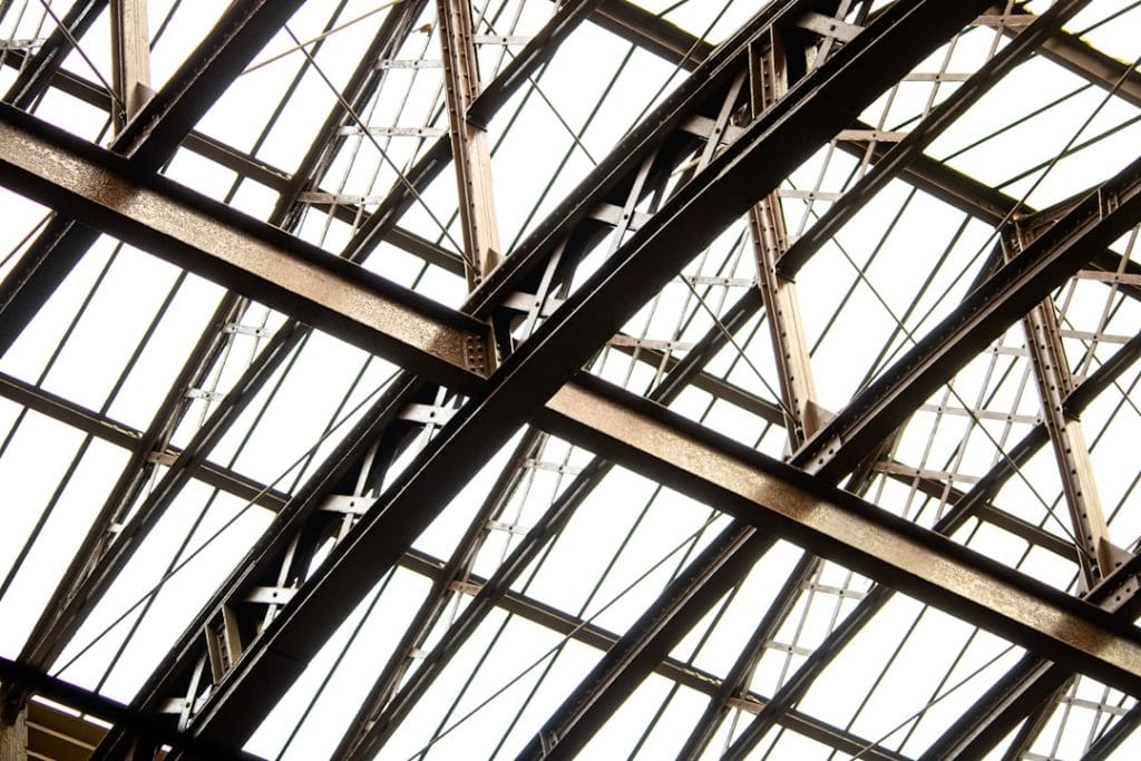 Photo Corrugated steel